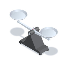 Scales with bowls