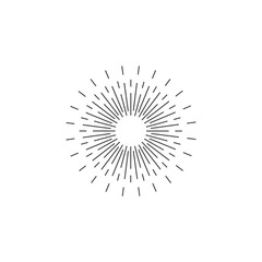 Obraz premium Sunburst