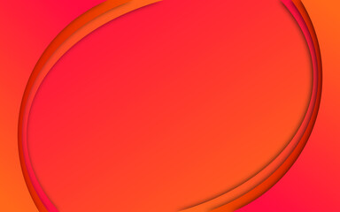 3d paper art illustration. Bright colorful halftone gradients. Design layout for banners presentations, flyers, posters and invitations. Vector illustration