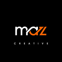 MAZ Letter Initial Logo Design Template Vector Illustration