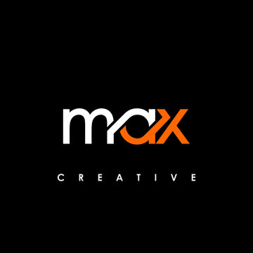 MAX Letter Initial Logo Design Template Vector Illustration