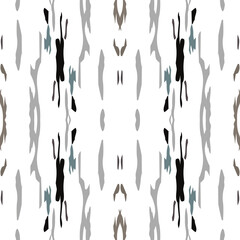 Batik, Hand Drawn. Paint Texture Seamless