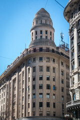 beautiful art deco buildings in buenos aires, argentina