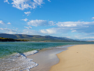 View of the Botrivier (or Botriver) Estuary. Whale Coast, Overberg, Western Cape. South Africa