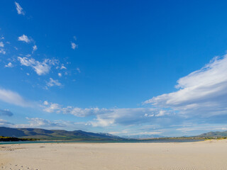 View of the Botrivier (or Botriver) Estuary. Whale Coast, Overberg, Western Cape. South Africa