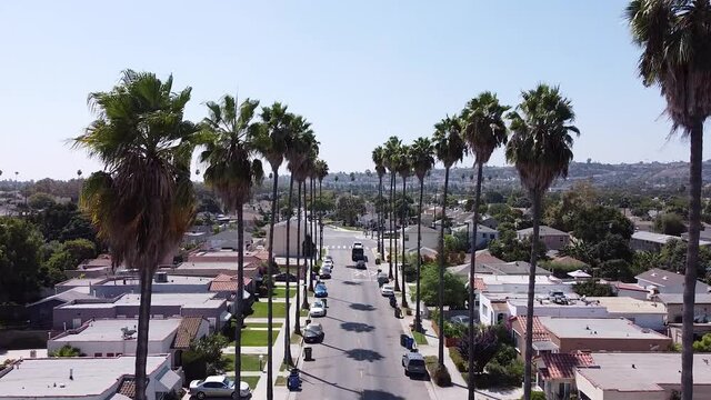 Los Angeles drone footage