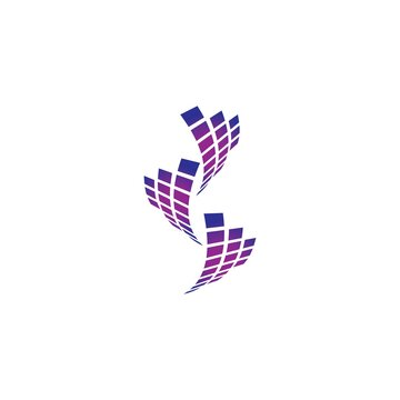 S Pixel Logo
