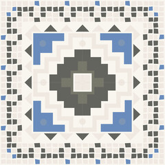 Colorful abstract graphic background. Tribal ethnic ornament. Scarf design. Frame.abstract background with frames