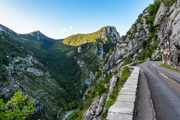 Verdon Gorge, Gorges du Verdon in French Alps, Provence, France