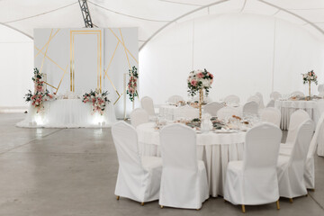 wedding reception table