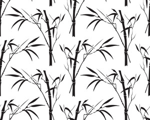 Obraz premium Bamboo pattern 1