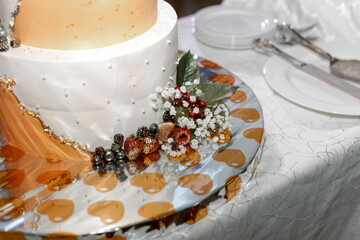 cake with icing sugar