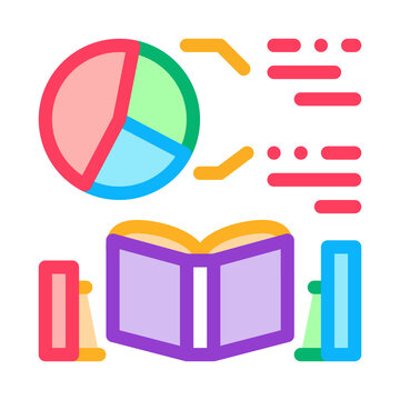 mathematics researcher color icon vector illustration sign