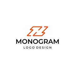 Modern and unique letter Z logo on dark background.
EPS10, Vector.