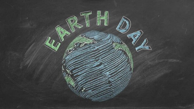 22 April. Concept of Earth day