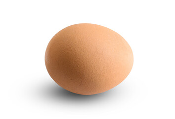 Chicken eggs isolated on white background,clipping path