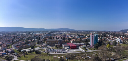 Aerial Photography of Sempeter Panorama