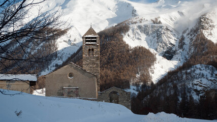 Eglise de Maurin (Maljasset)