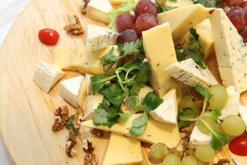 cheese collection background