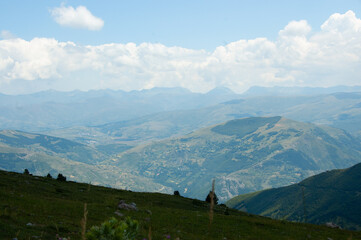 Mountains in Albania ( Gjallica Mountain 2489m)