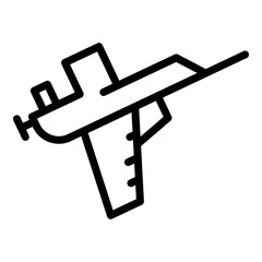 Home sealant icon. Outline home sealant vector icon for web design isolated on white background