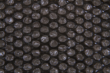 black bubble wrap texture