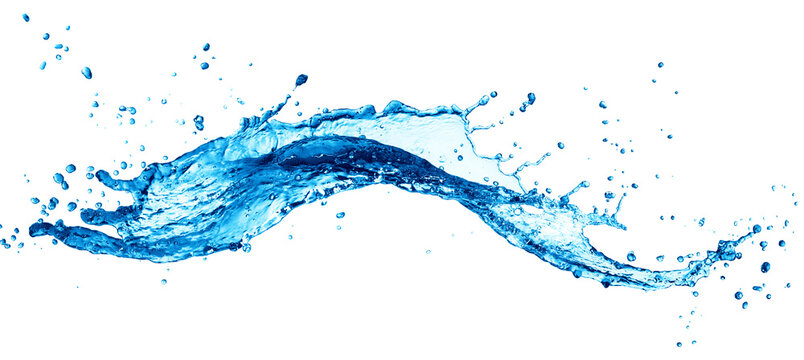 blue water splash isolated © lotus_studio