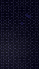 Dark Purple Hexagon Stories Background. Hexagon Pattern. Vector illustration