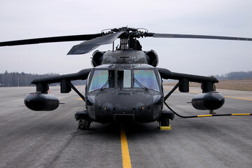 UH-60 Black Hawk Helicopters, Karmelava Airport, Lithuania 25 03 2021 © Algimantas