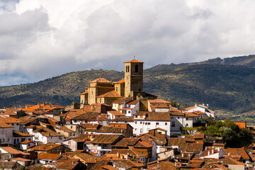 These are the houses or historic buildings of Hervás.