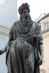 Fototapeta na wymiar statue of moses in vienna (austria)