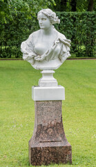 Tsarskoye Selo in the rain, Saint-Petersburg