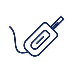 speaker cable kit, microphone line flat vector icon, ware flat, vector, illustration, line art icon, music icon pack, multimedia button vector illustration icon