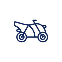 Fototapeta premium scooter isolated on white, scooter flat icon vector with white background. motor cycle vector illustration, transport icon set, scooter transport icon vector flat illustration