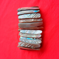 mother-of-pearl bracelet