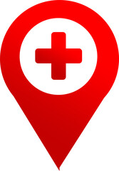 Obraz premium pin icon sign design