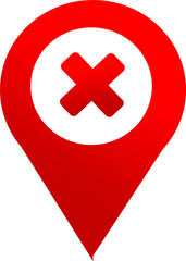 Fototapeta premium pin icon sign design