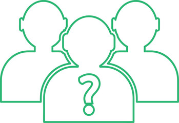 Who icon sign design