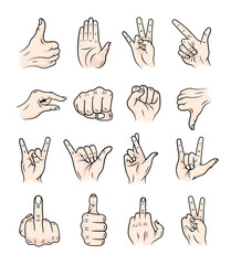 Collection of Hand Gestures