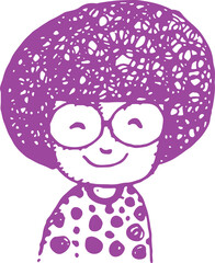 People face cartoon icon sign design