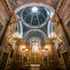 Obraz premium Cathedral, Old Town, Tortosa Town, Terres de l'Ebre, Tarragona, Catalunya, Spain