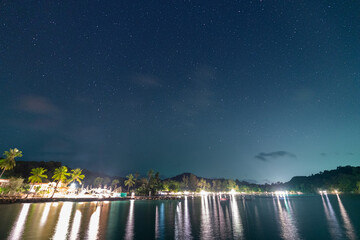 A starry night in Kood island