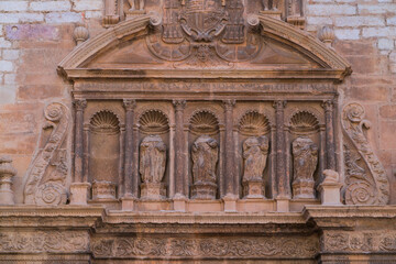 Sant Domenec Church, The Royal Colleges, Tortosa Town, Terres de l'Ebre, Tarragona, Catalunya, Spain