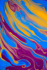 Abstract  ink painting background, Mixture of acrylic paints,   Inkscapes concept, colors