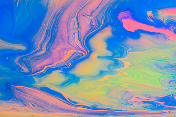 Abstract  ink painting background, Mixture of acrylic paints,   Inkscapes concept, colors