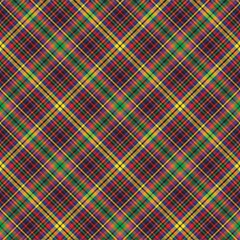 Rainbow Chevron Plaid Tartan textured Seamless Pattern Design