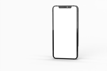 phone 3d illustration mockup smartphone isolated