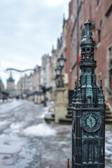 Gdańsk ratusz ulica Długa kamienice starówka © Dominika