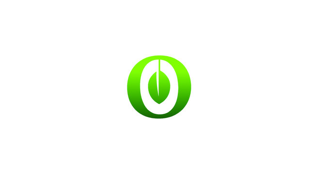 Creative O Letter Olive Logo Vector Symbol