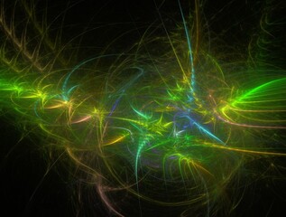 Imaginatory fractal background generated Image